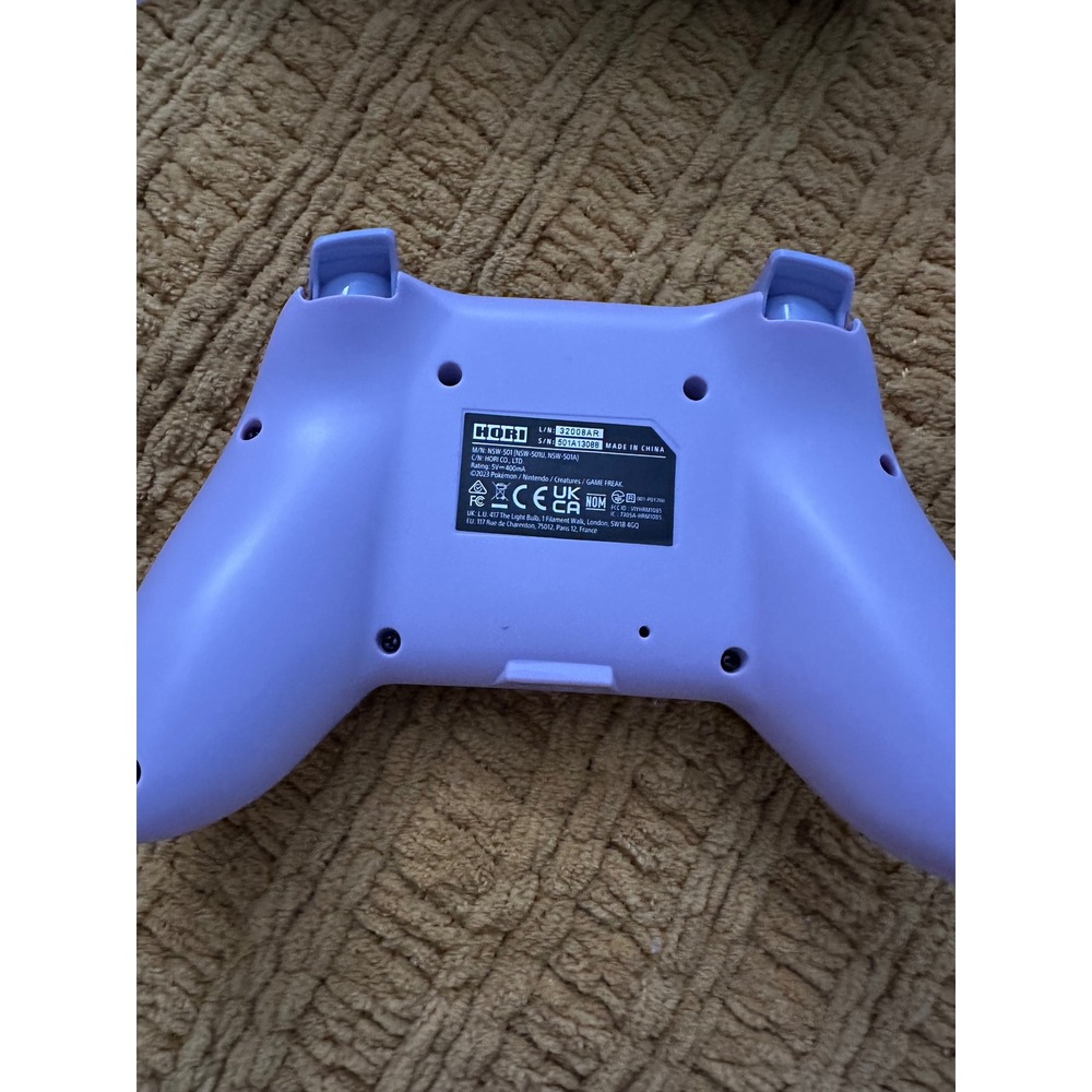 Hori Wireless Horipad Nintendo Switch OS Purple Excellent Eevee Evolutions - Picture 11 of 13